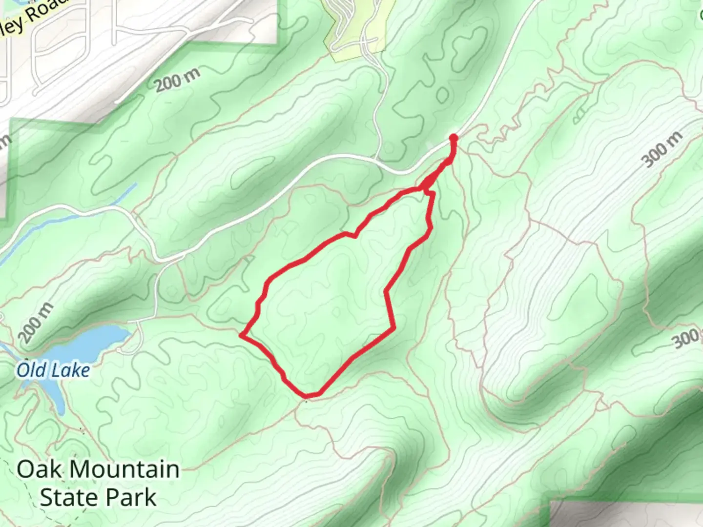 An image depicting the trail White and Foothills Loop Trail and its surrounding area.
