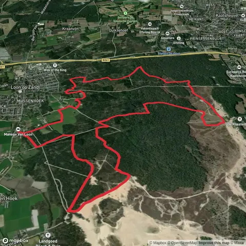 Kraanvensche, Roestelberg and Land van Kleef Loop