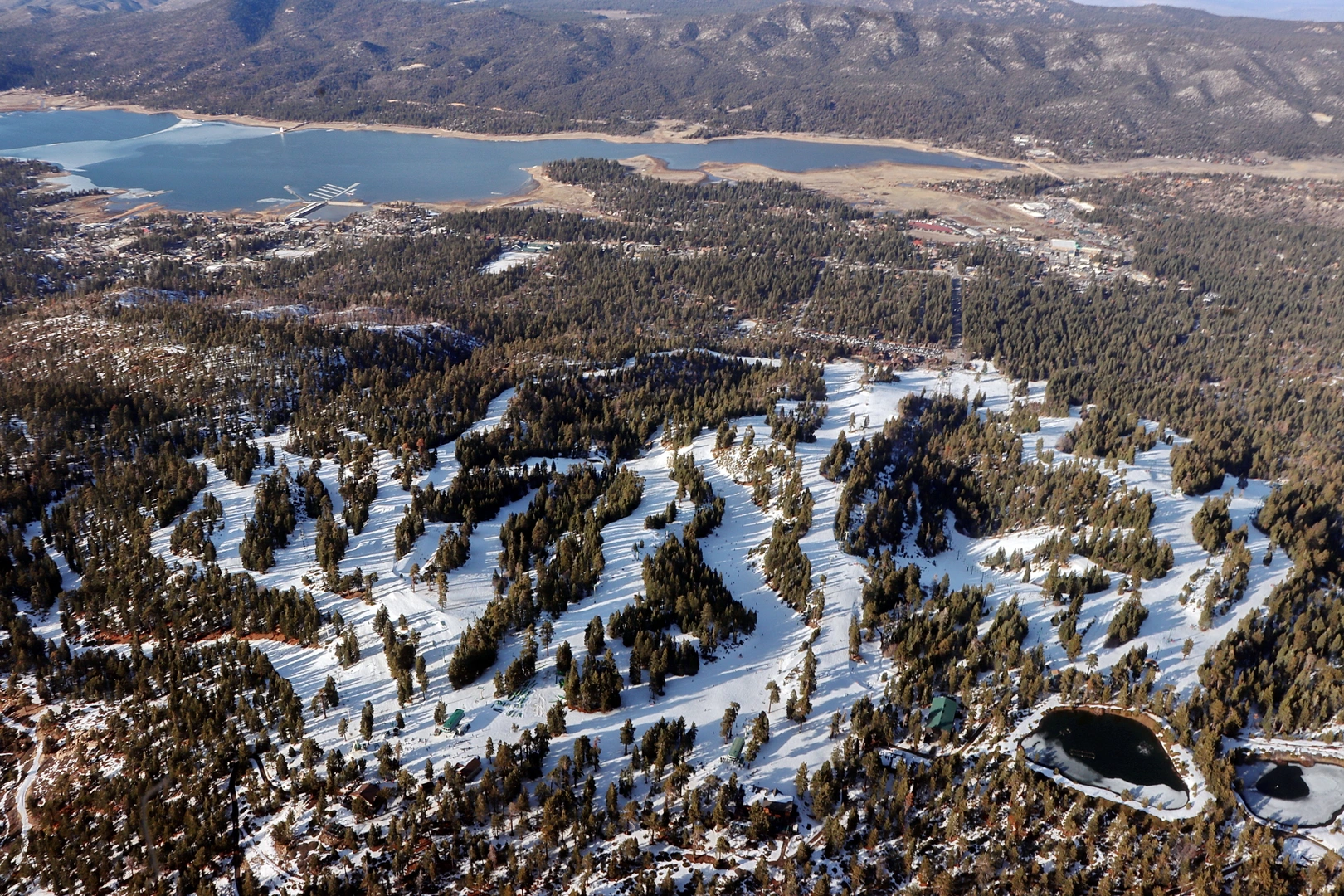 An image depicting the trail Fall Line Trail and its surrounding area.