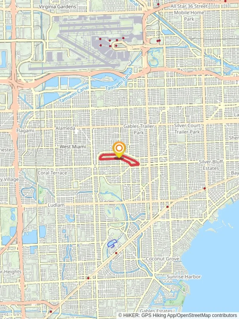 An image depicting the trail Granada Golf Course Loop and its surrounding area.