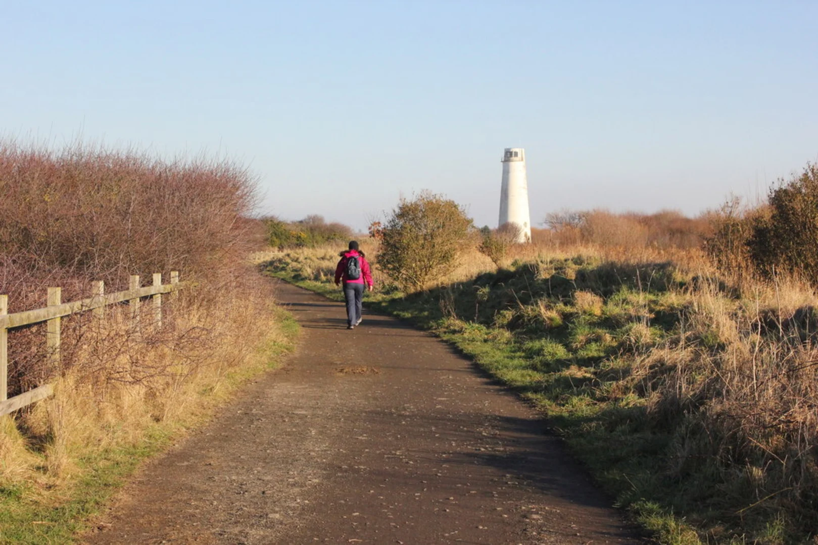 An image depicting the trail North Wirral Coastal Park Loop and its surrounding area.