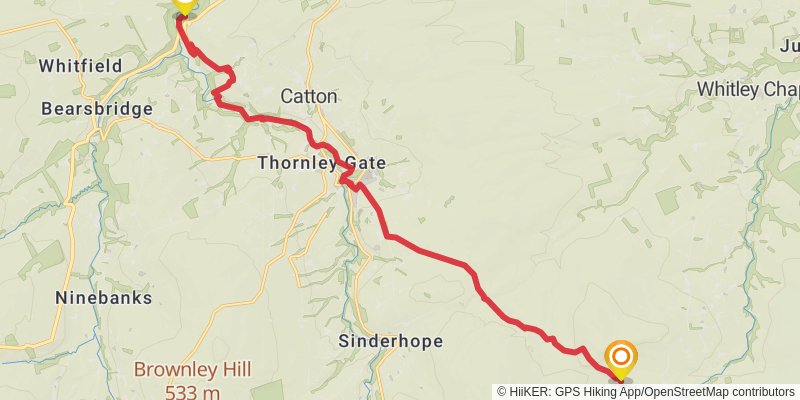 Reiver's Way stage 2 Map