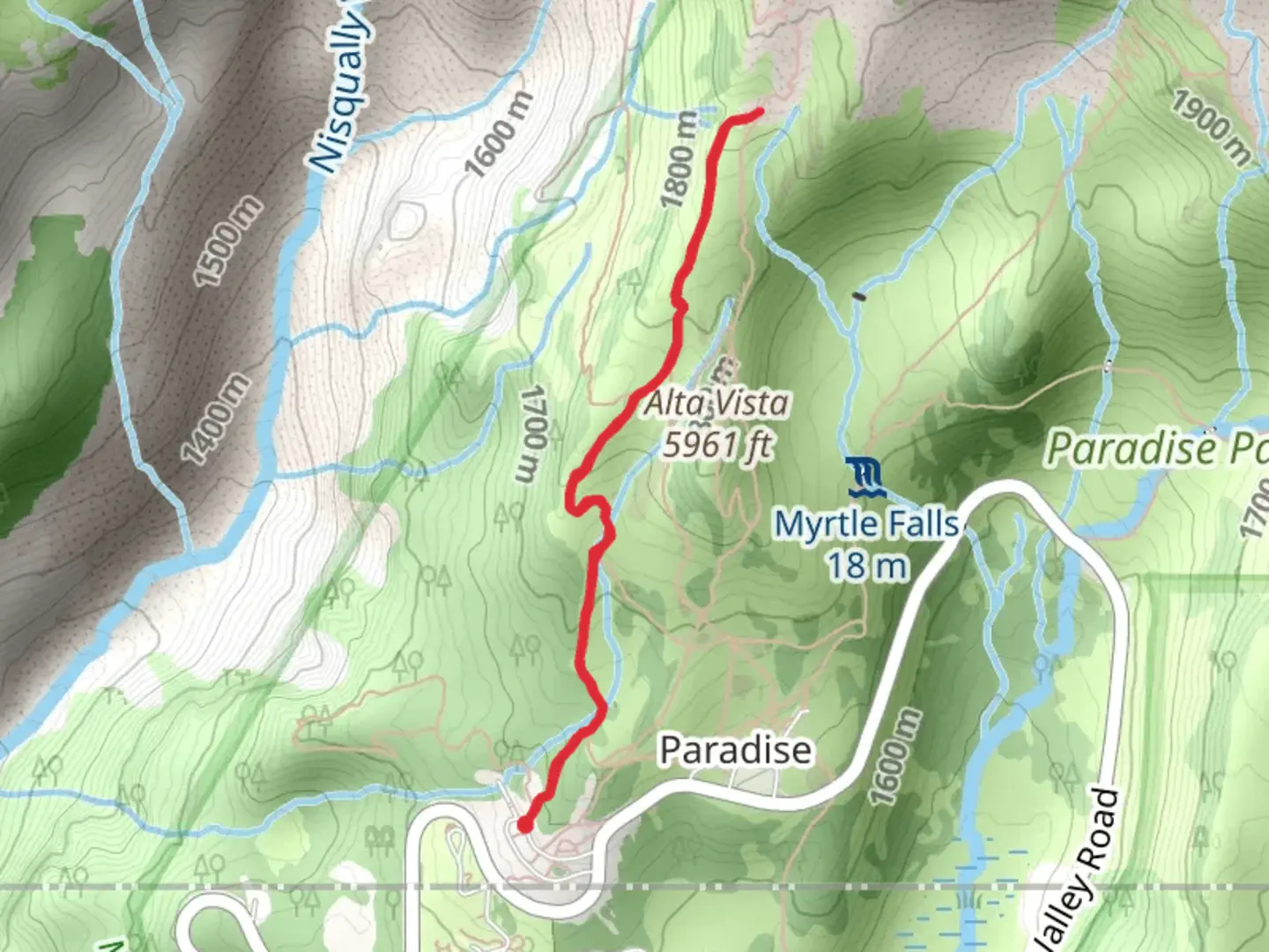 An image depicting the trail Dead Horse Creek Trail and its surrounding area.