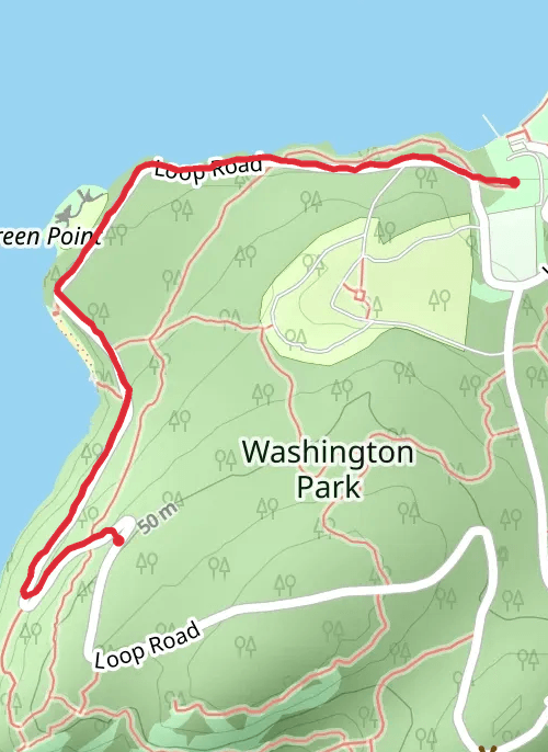 Anacortes Walking mobile static map