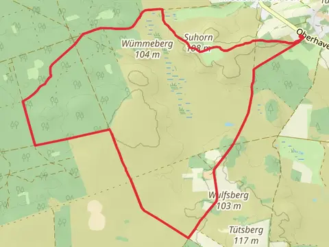 Heideschleife Tuetsberg Loop
