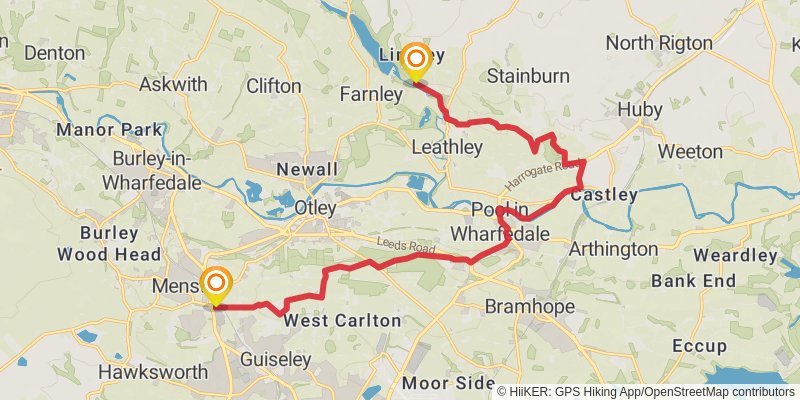 Belsmley and Oatley Beacon stage 3 Map