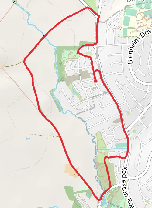 lunch hike mobile static map