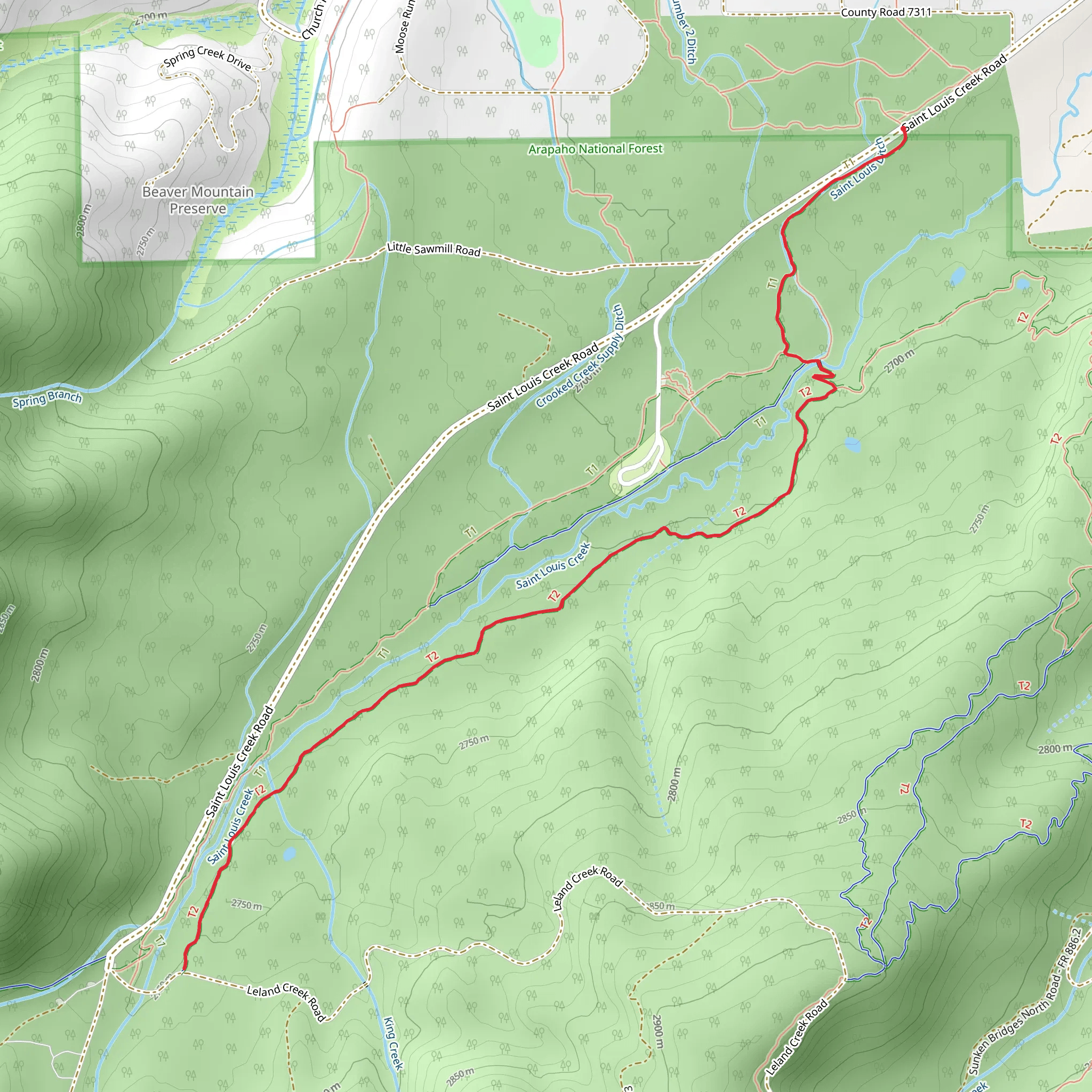 Chainsaw and Flume mobile static map