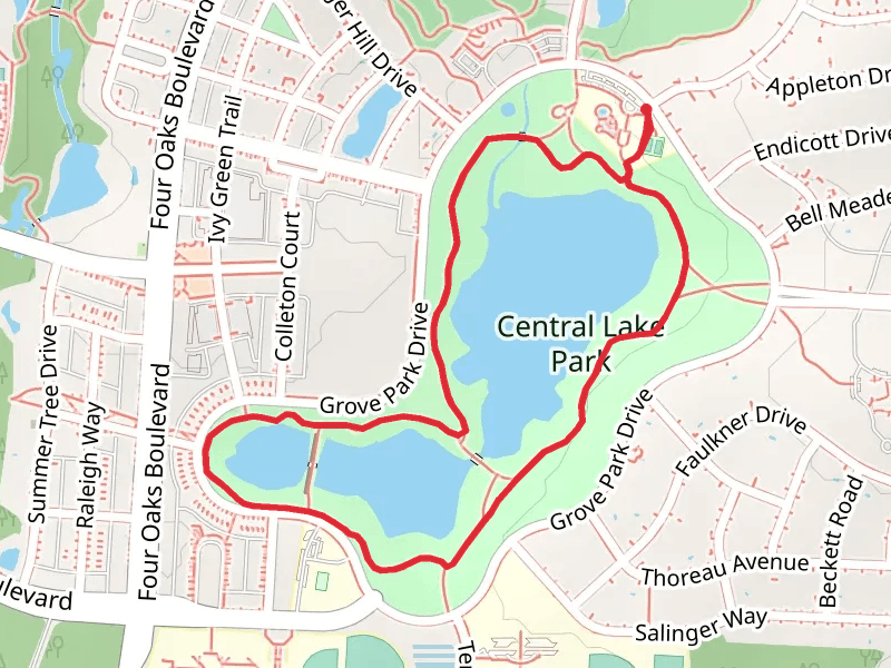 Central Lake Park Loop