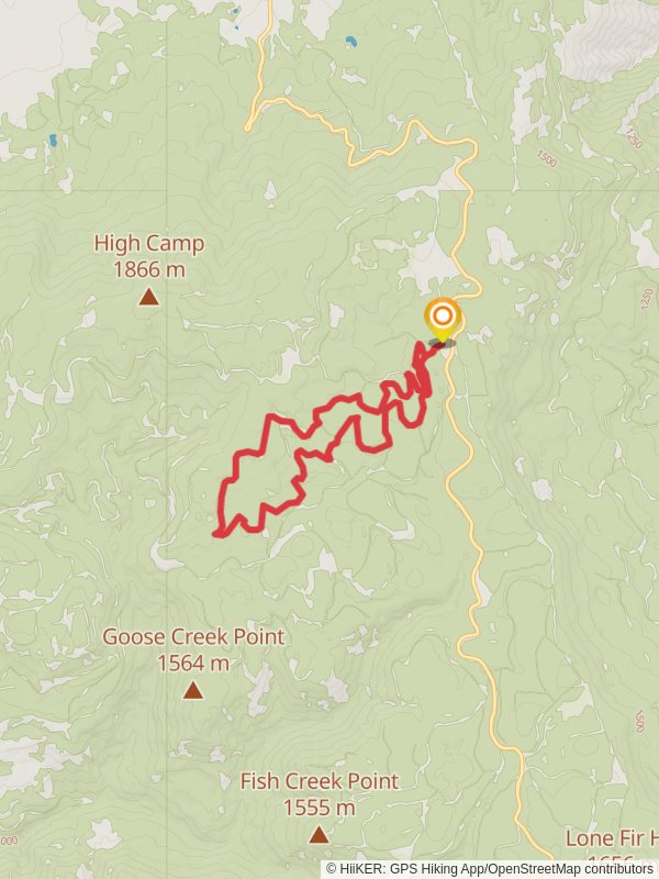 Baked Fish and Fish Creek Loop Trail