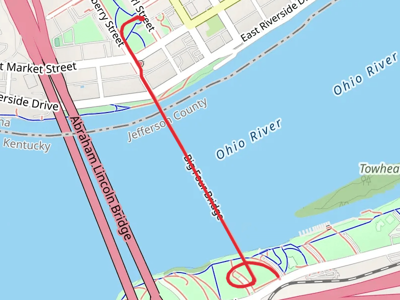 Big Four Bridge Ramp