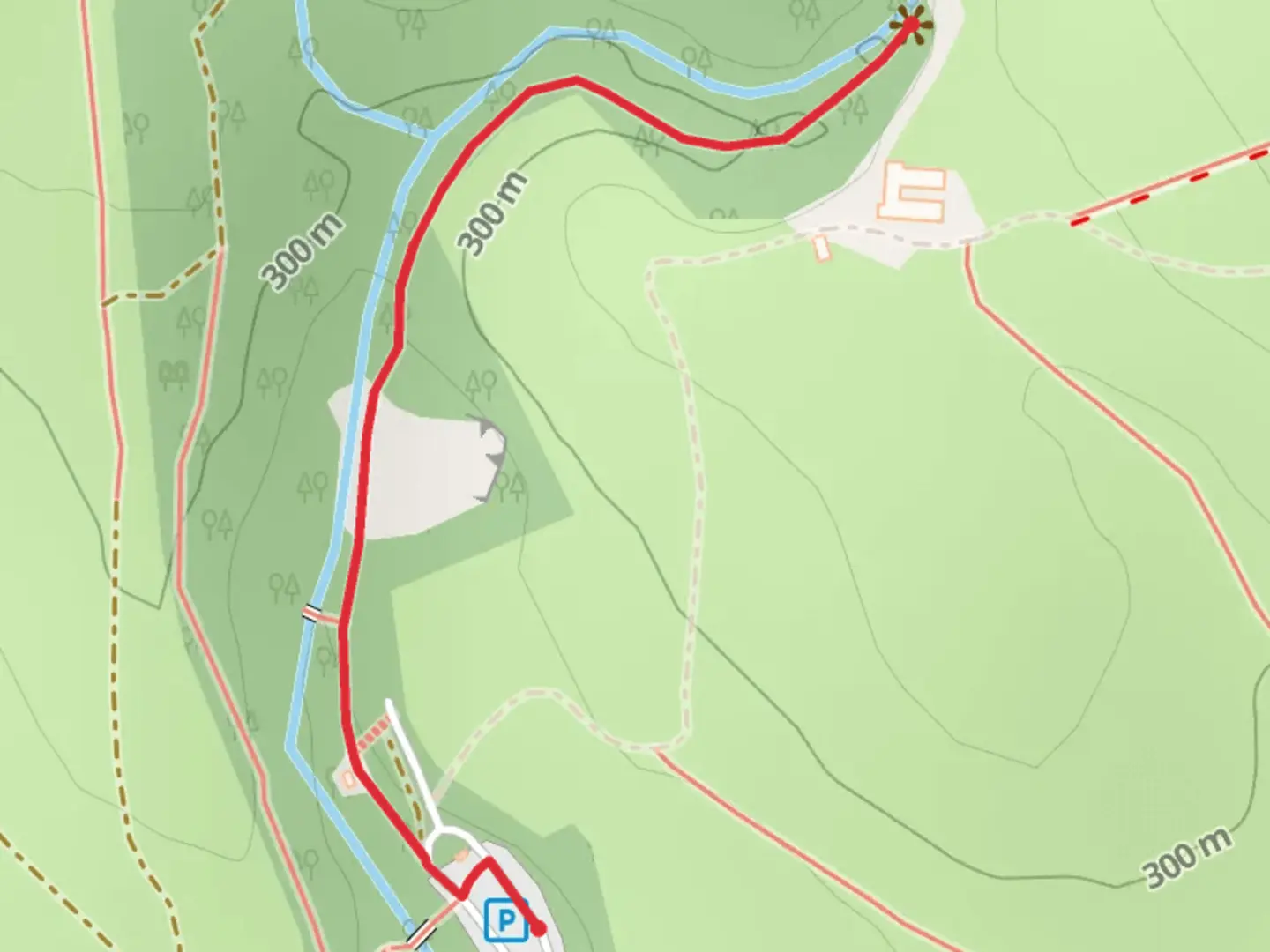 An image depicting the trail Summerhill force and its surrounding area.