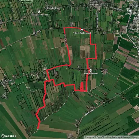 De Zanden via Pebe's Pad