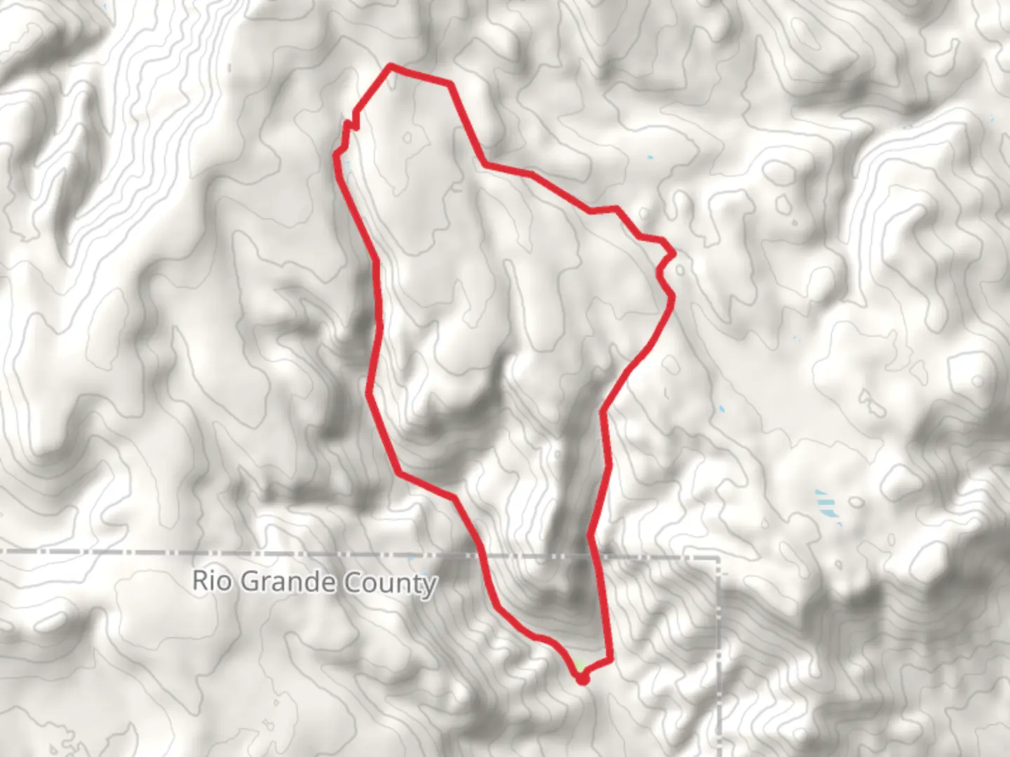 An image depicting the trail Embargo Creek and Groundhog Creek LoopLoop and its surrounding area.