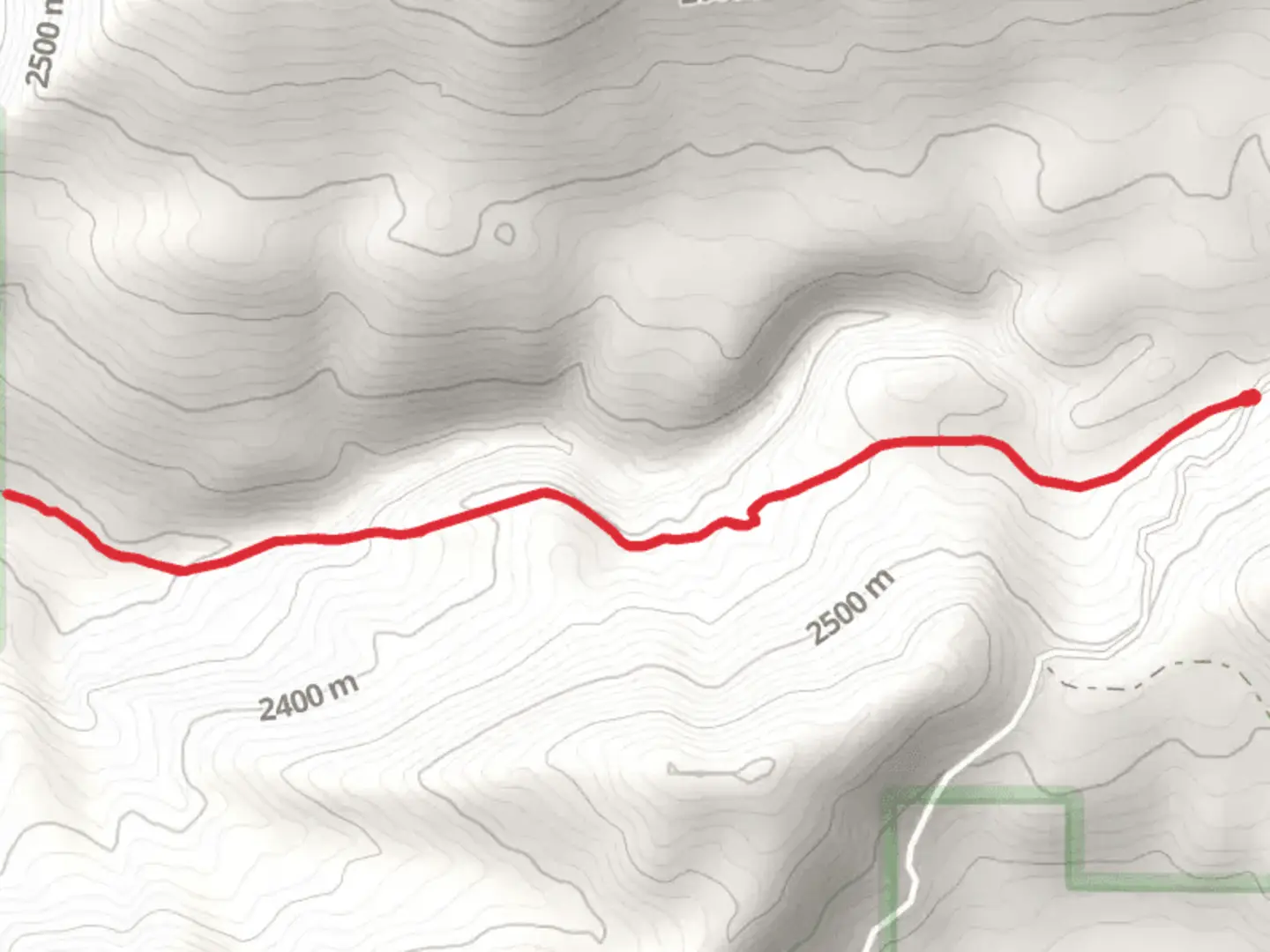 An image depicting the trail East Beaver Trail and its surrounding area.