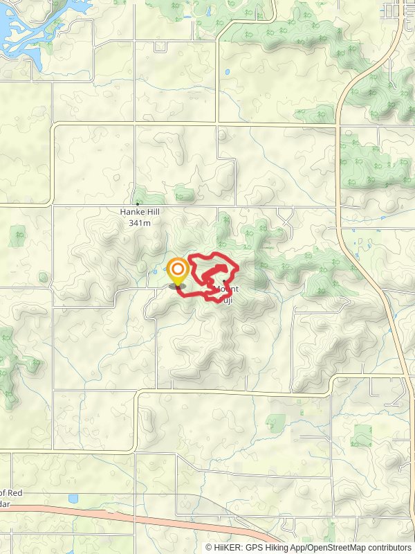 Mount Fuji via Hoffman Hills State Recreation Area Loop