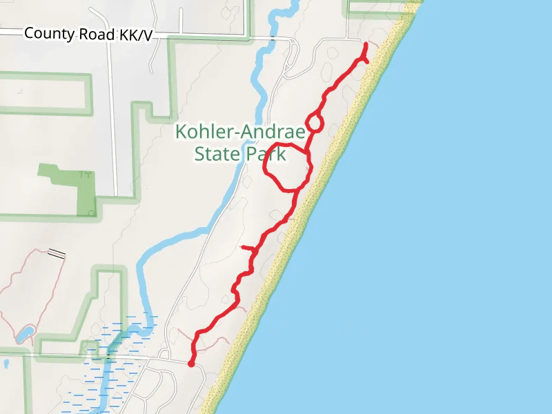Kohler Dunes Cordwalk and Creeping Junior Nature Trail