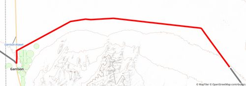 American Discovery Trail South Route stage 329 Map