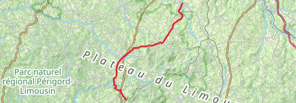 Camino Perl-Saint Jean Pied de Port via Vézelay stage 46 Map