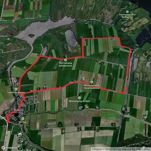 Leeuwterveld Loop via Heven Weg