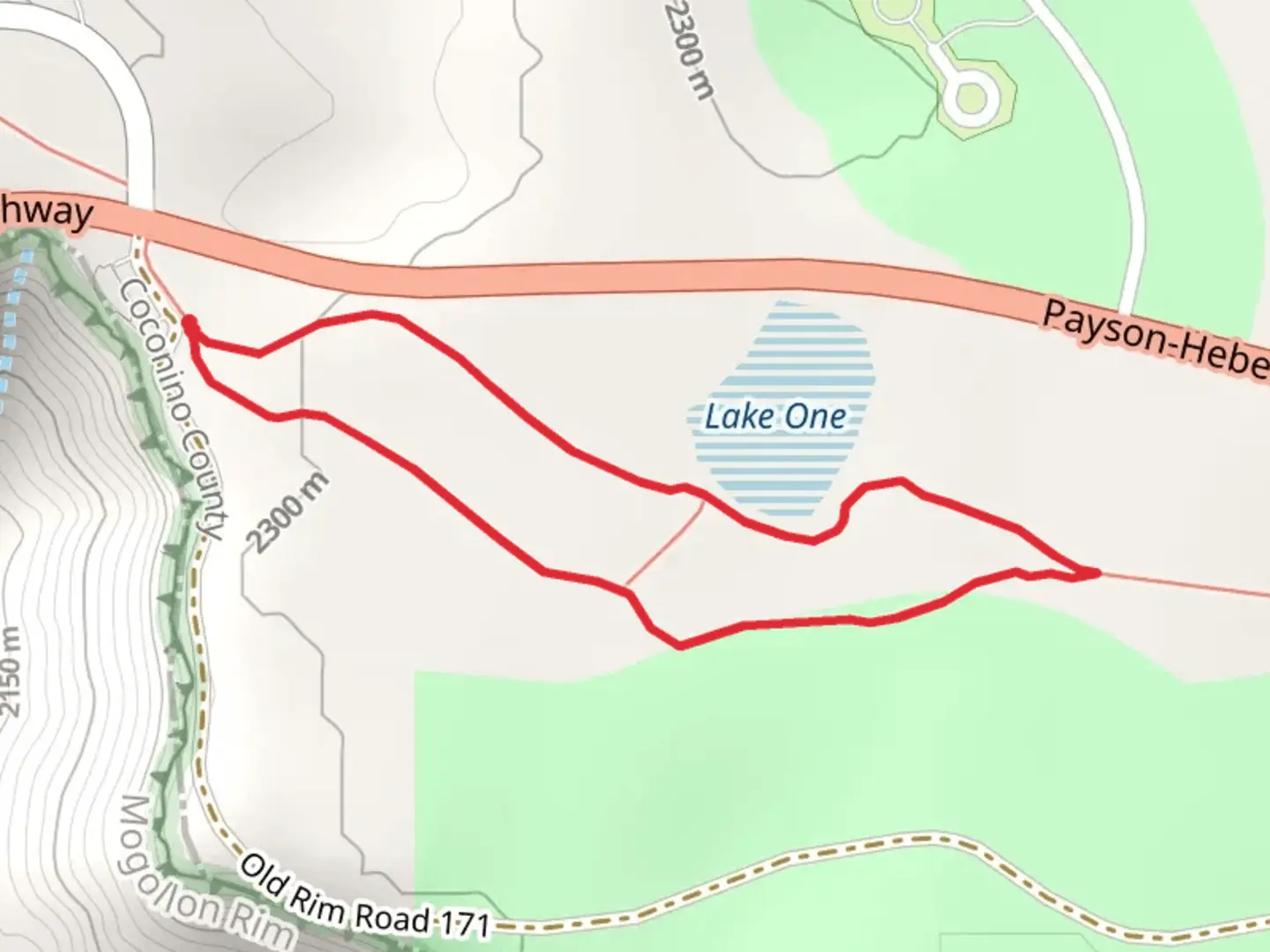 An image depicting the trail Gray Wolf and General Crook Loop Trail and its surrounding area.