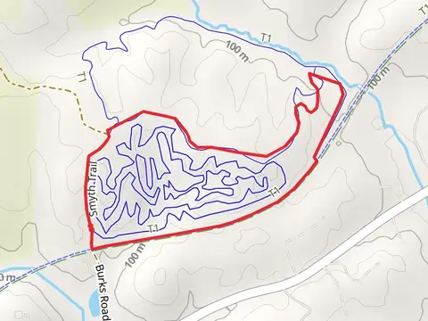 Burks Road and High Bridge Loop Trail