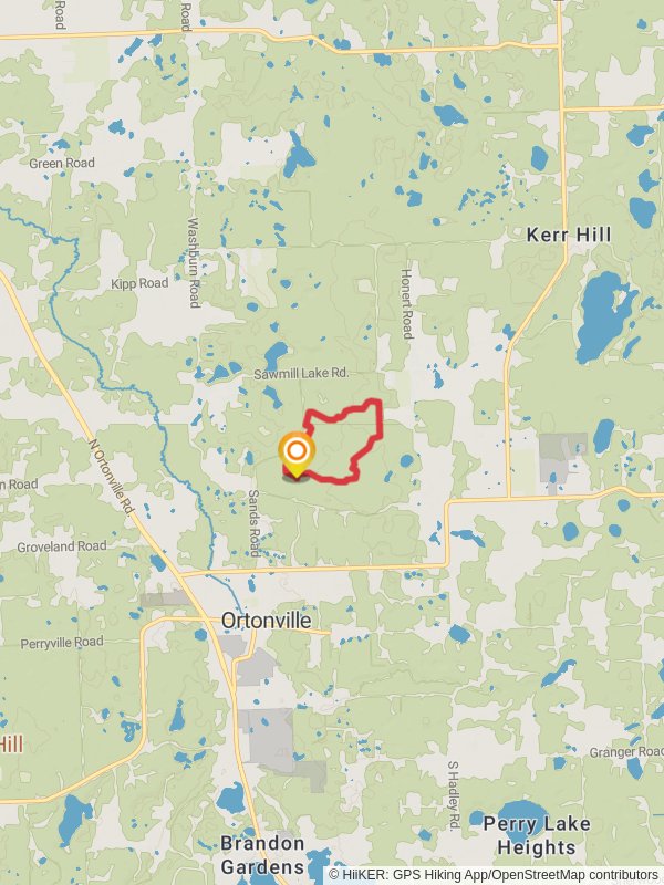 Ortonville Recreation Areal Bloomer Loop Trail