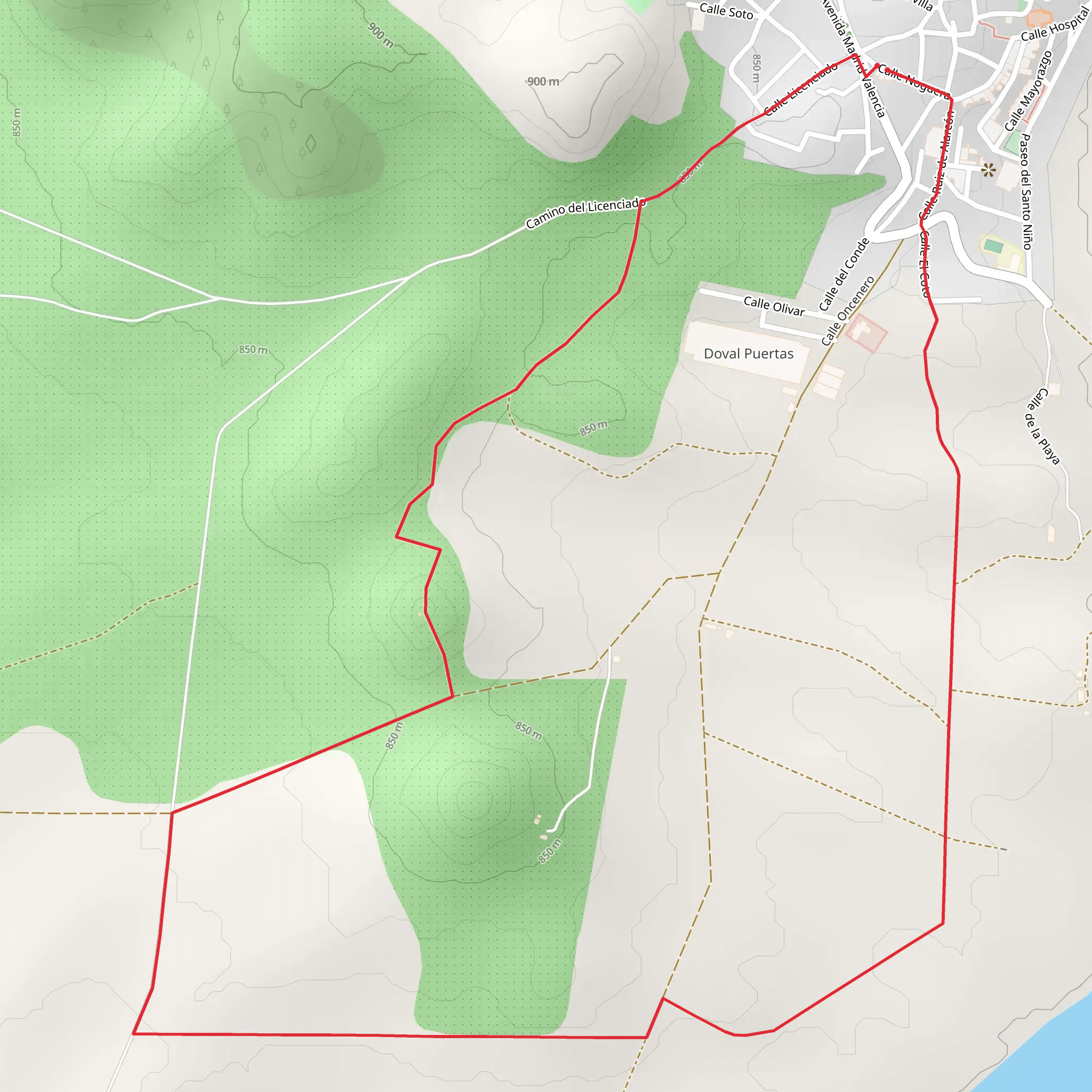 Valverde's Mirror PR CU 70 mobile static map