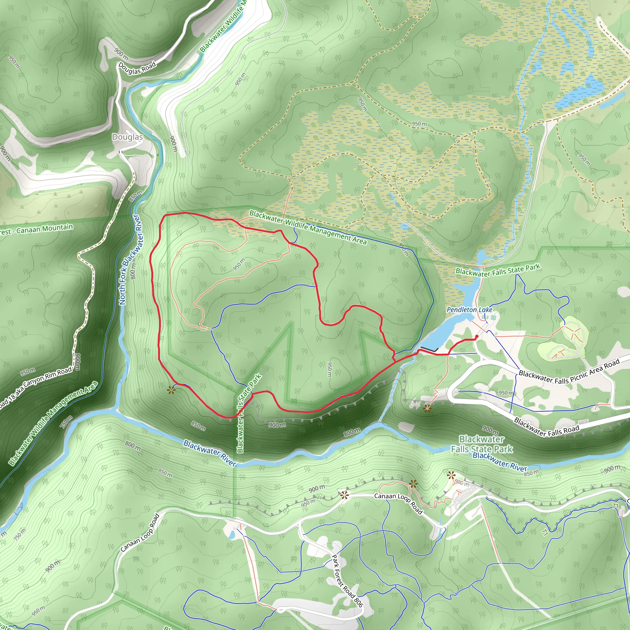 Dobbin House and WoodCock Loop Trail mobile static map
