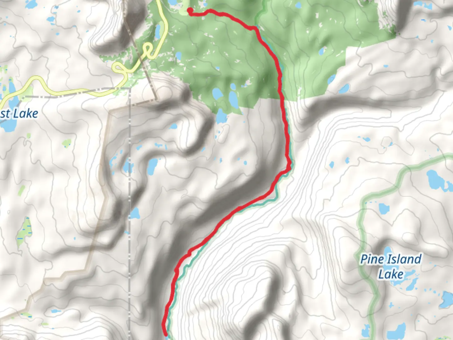 An image depicting the trail East Portal Dispersed Campground via Duchesne River Trail and its surrounding area.