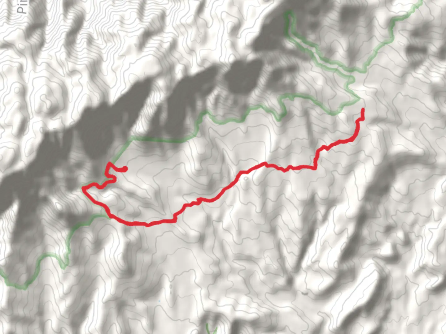 An image depicting the trail Cottonwood Harmon Trail and its surrounding area.