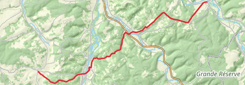 Camino Perl-Saint Jean Pied de Port via Vézelay stage 16 Map