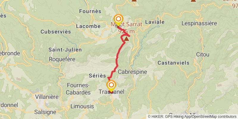 HexaTrek stage 69 Map