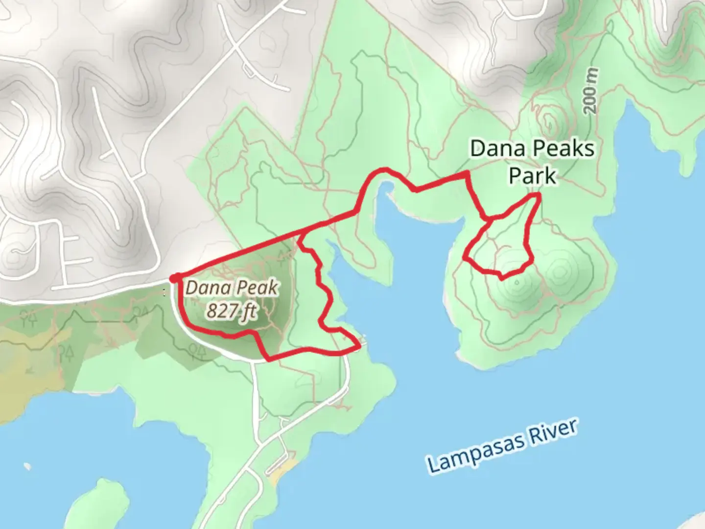 An image depicting the trail Dana Peak via Twin Peaks Trail and Highline Trail and its surrounding area.