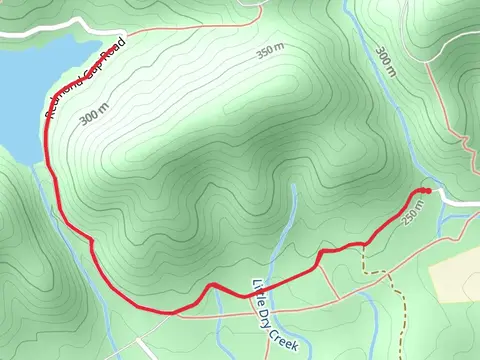 Berry Reservoir via Redmond Gap Road