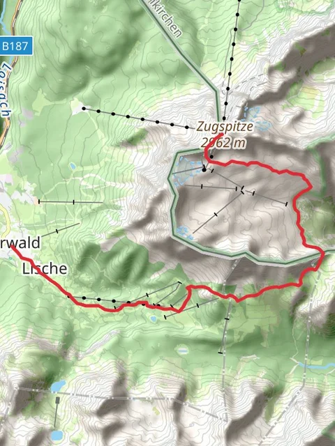 Zugspitze Hike from Ehrwald