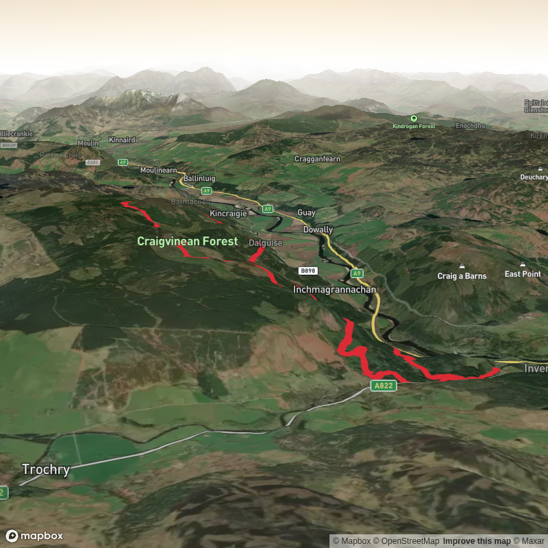 Ossian’s Cave loop
