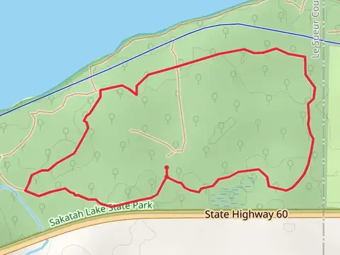 Hidden Pond, Oak Tree and Sumac Loop Trail