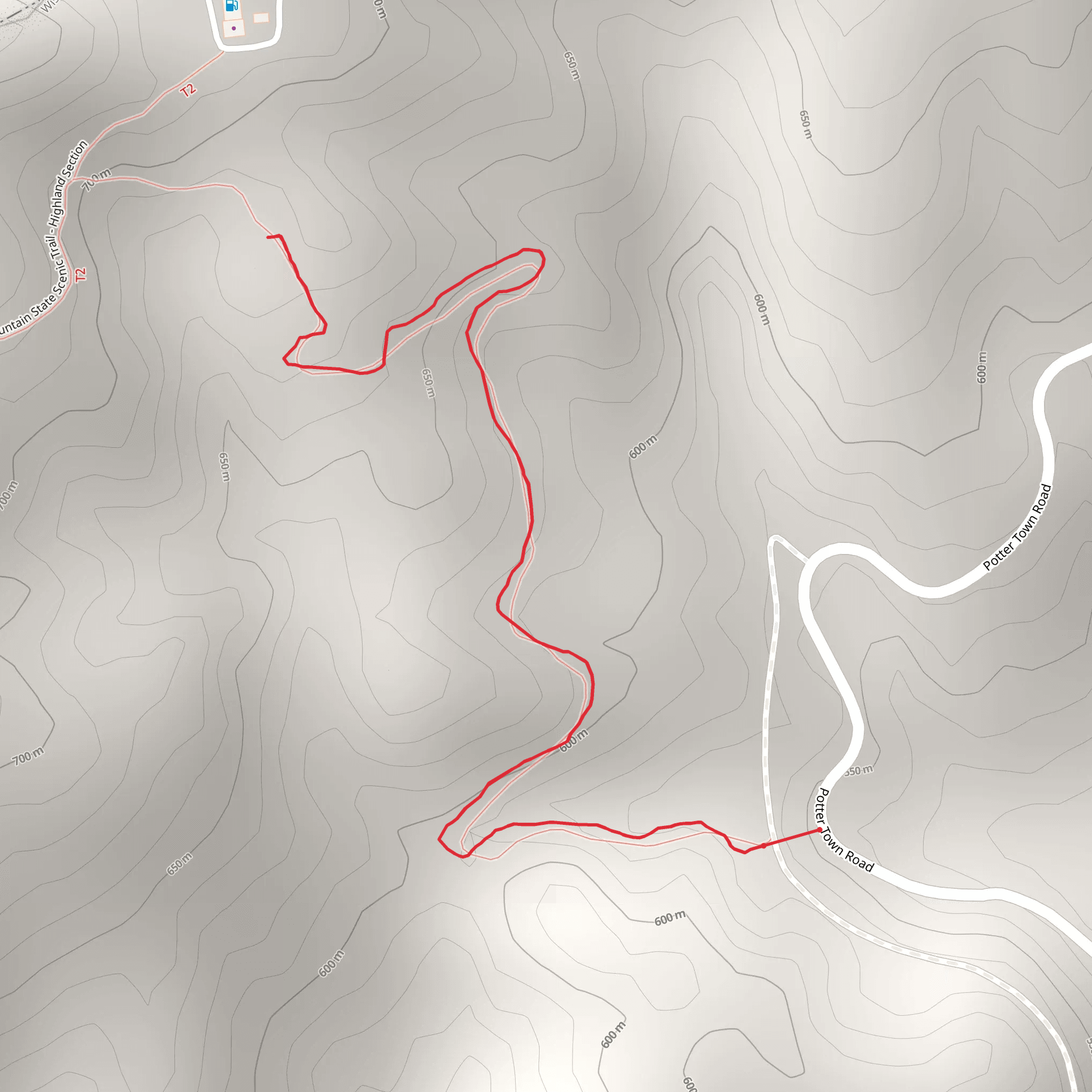 Red Fox Trail mobile static map