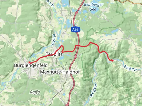 Burglengenfeld to Stefling Walk