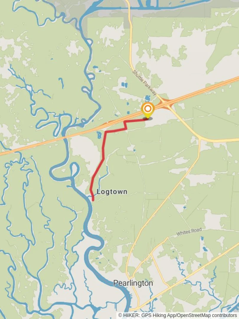 An image depicting the trail Bogue Homa and its surrounding area.
