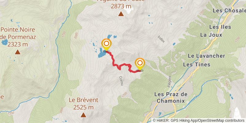 Grand Balcon Sud spur 1 Map