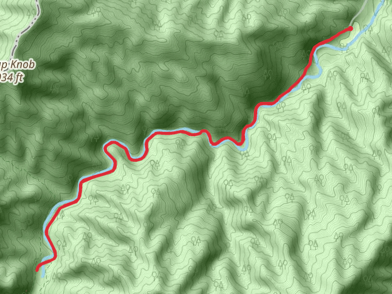 Lower Walnut Bottom - Big Creek Trail