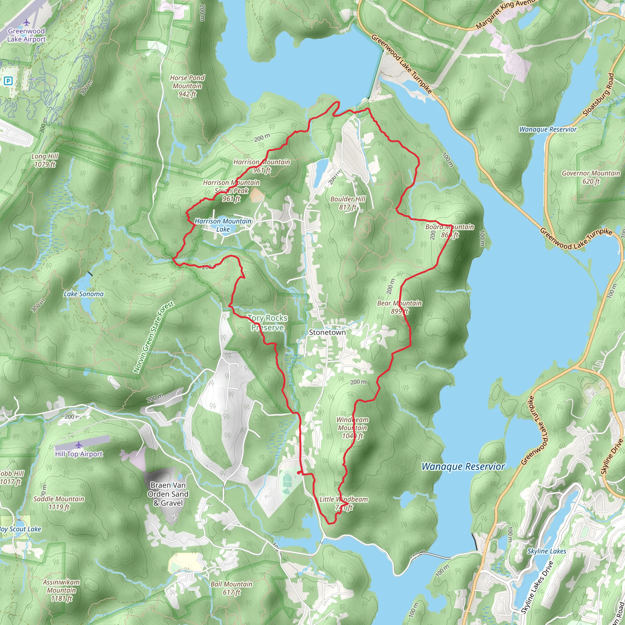 Stonetown Circular mobile static map