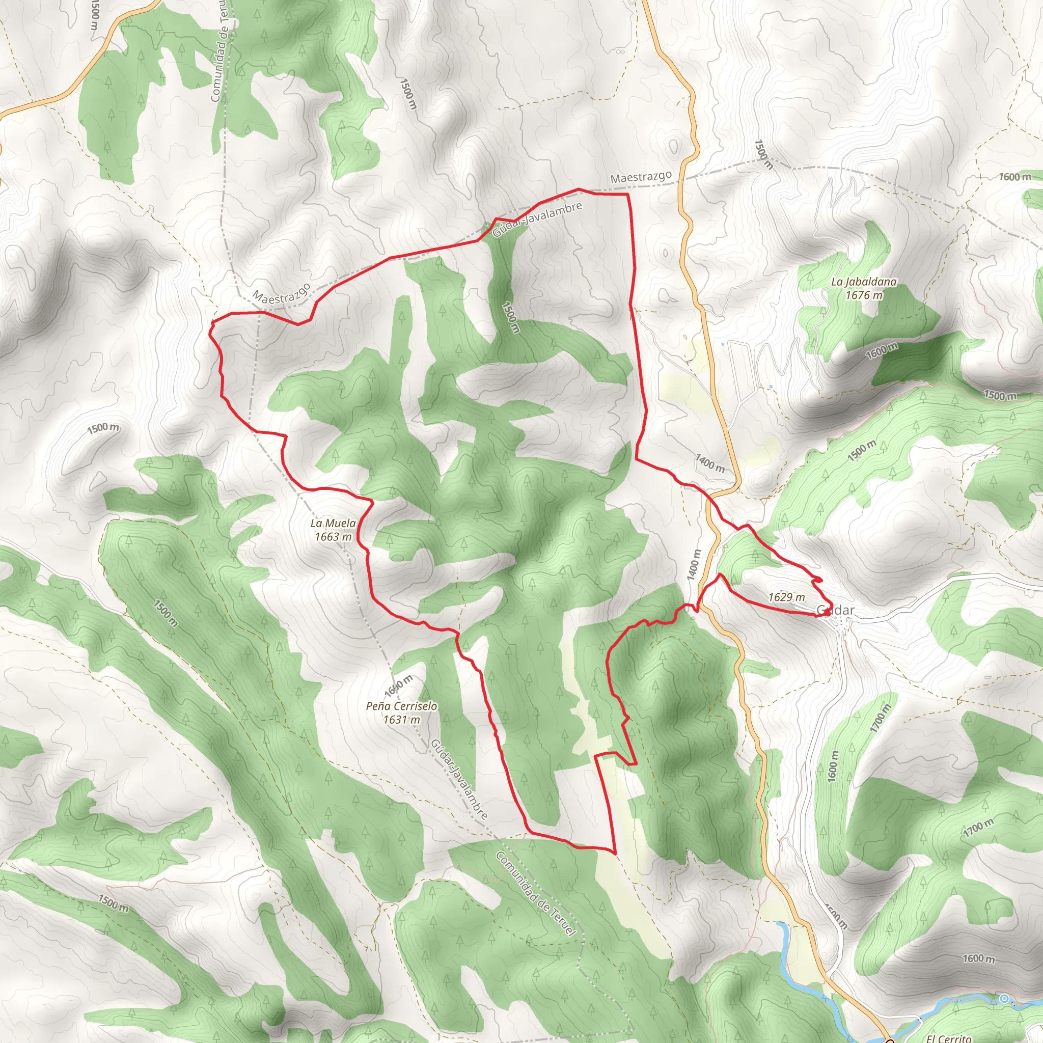 Gudar PR TE 033b mobile static map
