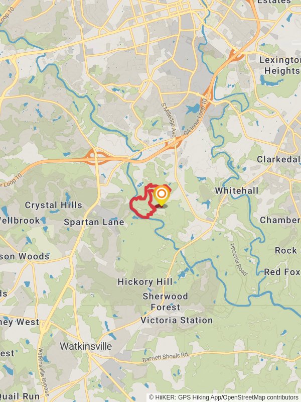 The State Botanical Garden of Georgia Loop