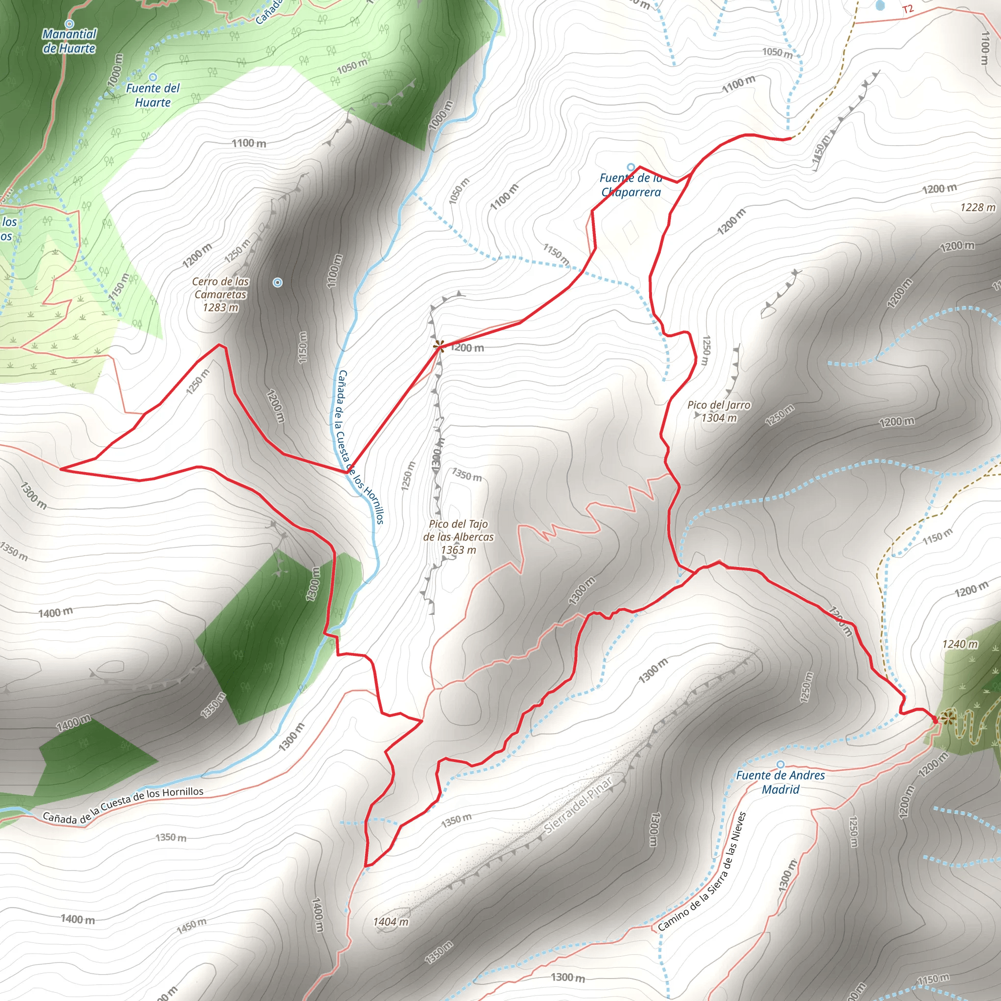 Pinsapo del candelabro – Cueva del Agua Loop from Yunquera mobile static map