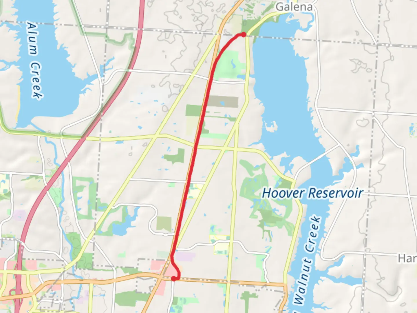 An image depicting the trail Genoa Trail and its surrounding area.