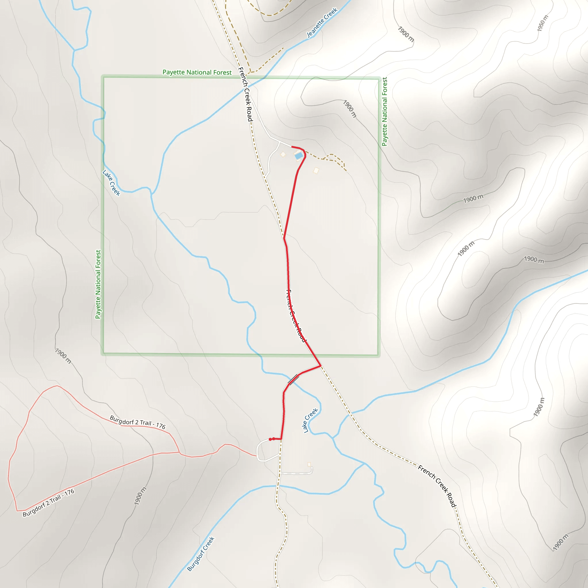 Burgdorf Hotspring mobile static map