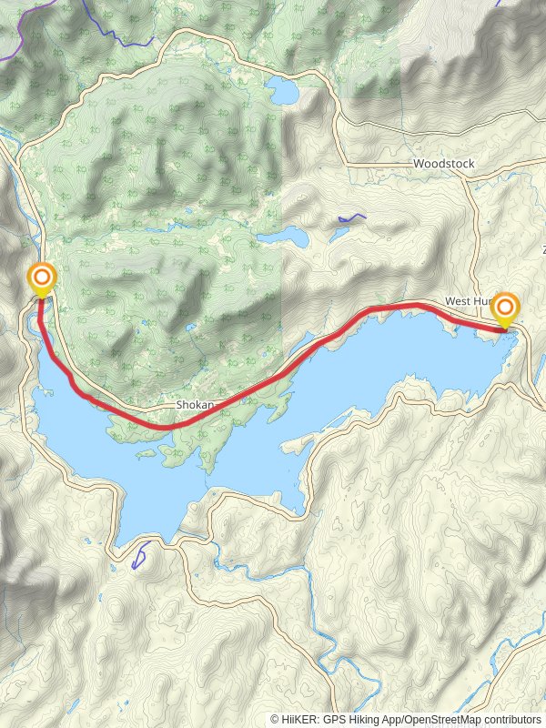 Ashokan Reservoir from West Hurley